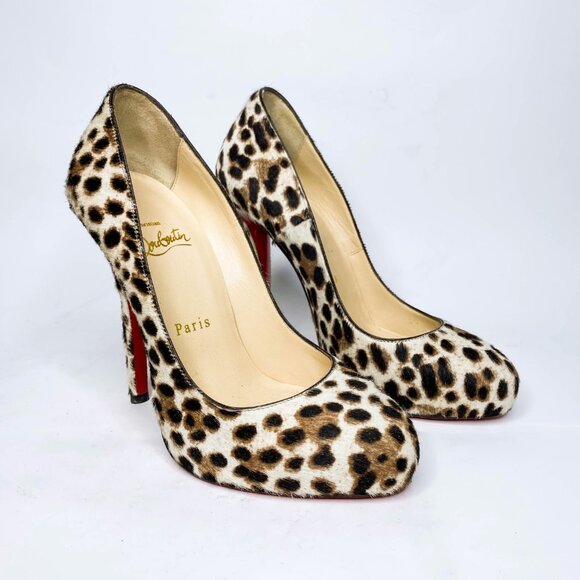 Louboutin Argotik Leopard Pumps - Picture 5 of 10